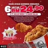 KFC Fried Chicken Day 2024: Get 6 pieces of signature fried chicken for just RM24.90