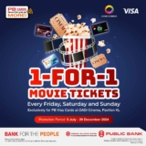 Buy 1 Get 1 Free Movie Tickets at Dadi Cinema Pavilion KL Promotion 2024