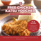 Enjoy a Free Chicken Katsu This July 2024 at Tonkatsu by Ma Maison!