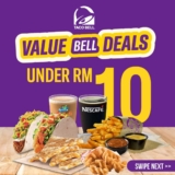 Taco Bell Value Bell Deals Under RM10!