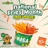 July 2024: It’s National Fries Month! Get a FREE UPSIZE at Potato Corner!