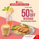 Secret Recipe Malaysia: Enjoy Half-Price Beverages This July 2024