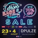 Jetz Branded Shoes & Bags Sale July 2024: Up to 70% Off at D’Pulze Shopping Centre!