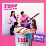 Baskin-Robbins July 2024: All Handpacked Ice Cream for RM24!