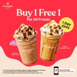 Kenangan Coffee FLASH SALE ALERT – FREEZY BUY 1 FREE 1 – July 2024