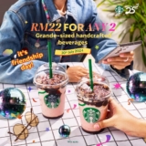 Starbucks Friendship Day Deal: 2 Grande Beverages for RM22 – July 2024