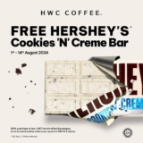 Sweeten Your August 2024 with a FREE Hershey’s Bar at HWC Coffee!