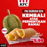 Satisfy Your Cravings with KFC’s Limited Edition D24 Durian Pie