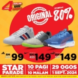 Al-Ikhsan Sports Jualan Kasi Habis in Star Parade Alor Setar! Up To 80% Off!