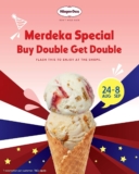 Celebrate Merdeka 2024 with Double the Indulgence at Häagen-Dazs!