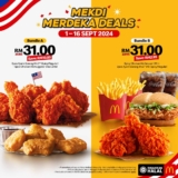 McDonald’s Mekdi Merdeka Deals 2024: Enjoy RM31 Bundles with Ayam Goreng McD™ & More!