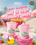 Dive Into Sweet Bliss with Café Amazon’s New Milky Strawberry Series!