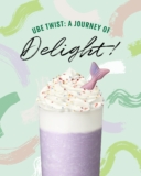 A Journey of Delight: Starbucks® New Birthday Confetti Ube Cream Frappuccino® Is Here!