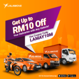 Lalamove May 2022 Promo code – Get RM10 off deliveries with any vehicles