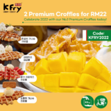 K Fry 2 Premium Croffles for RM22
