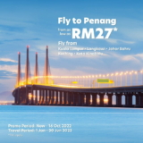 AirAsia Flights to Penang from as Low as RM27 