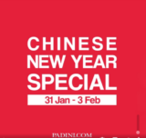 Padini Online Chinese New Year Special Promotions Extra 20% Off + Free Delivery