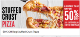 Pizza Hut 50% Off Promotion 2022
