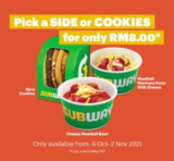 Subway Side / Cookies for only RM8