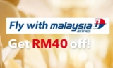 Trip x Malaysia Airlines RM40 Off Promo Code