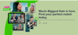 Maxis Biggest Sale 2021