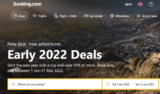Booking.com 15% Early 2022 Deals