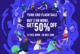 Adidas Year End Flash Sale 50% Off Sale