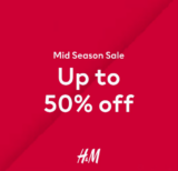 H&M Mid Season Sale 2022 Up to 50% Off