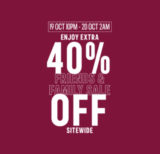 Adidas 40% Off Friends and Family Flash Sale