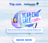 Malaysia Airlines x Trip.com Year End Sale 2022 Promo Codes
