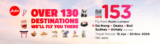AirAsia: Fly to Over 130 Destinations! Book Now and Save Big on Your Next Adventure Promo