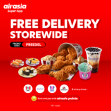 AirAsia Food Free Delivery Promo Code 2023