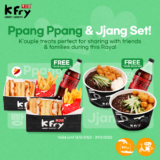 K Fry Beraya Combo Set : Ppang Ppang and Jjang sets