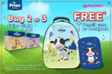 FREE Pencil Case, Backpack & Thermal Lunch Bag with Friso Gold Purchases on January 2024