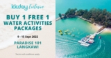 KKday BUY 1 FREE 1: Water Activities Packages, Paradise 101 Langkawi