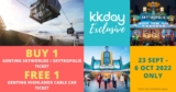 KKday Deals: FREE* Genting Highlands Cable Car Ticket