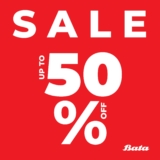 BATA: Up to 50% Sale