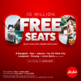 AirAsia Mega Sale Free Seats 2023