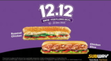 Subway footlong Roasted Chicken or Chicken Slice sub for only RM16