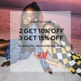 H&M up to 15% Off February Sale