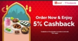 FoodPanda Free 5% Cashback with Boost eWallet