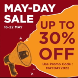 Tune Hotels MAYDAY SALE 2022 with up to 30% off