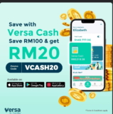 Get 2x more reward or RM20 each when you sign up with Versa MMF