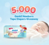 Genki! Newborn Tape Diapers Exclusive Gift Packs Free Giveaway