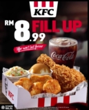 KFC Fill Up Meals for only RM8.99