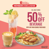 Secret Recipe Malaysia: Enjoy 50% Off Beverages This July 2024!