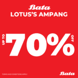 BATA Lotus’s Ampang Up to 70% Warehouse Sale!