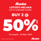 Bata Lotus’s Melaka Clearance Sale