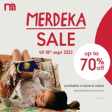 Mothercare Merdeka Sale Up to 70% OFF