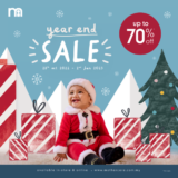 Mothercare Year End Sale Up to 70% Off